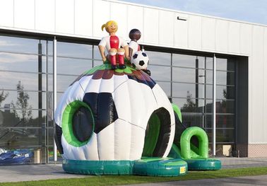 मजेदार सॉकर पिछवाड़े Inflatable जम्पर बाउंसर एयर बाउंसर Inflatable Trampoline