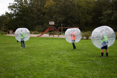 टीपीयू / पीवीसी 1.5 मीटर आउटडोर Inflatable खिलौने वयस्क Inflatable बम्पर बुलबुला बॉल वयस्क के लिए