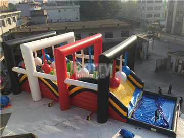इवेंट के लिए OEM जायंट Inflatable बाधा कोर्स, मलबे बॉल खेल