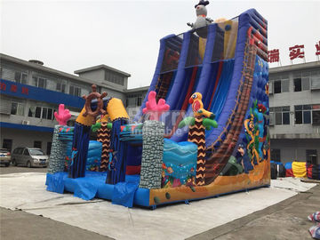 आउटडोर यार्ड या मनोरंजन पार्क के लिए विशाल वाणिज्यिक Inflatable स्लाइड