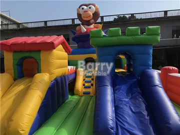 आउटडोर या इनडोर मनोरंजन Inflatable बच्चा खेल का मैदान एयर Inflatable थीम पार्क कैसल उपकरण