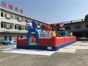आउटडोर या इनडोर मनोरंजन Inflatable बच्चा खेल का मैदान एयर Inflatable थीम पार्क कैसल उपकरण