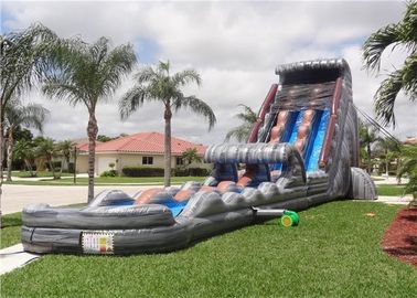 वाणिज्यिक Inflatable जल स्लाइड, पार्टी किराये के लिए विशाल पानी स्लाइड