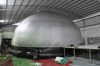 अनुकूलित फायर रिटार्डेंट 10 मीटर व्यास डोम Inflatable Planetarium तम्बू